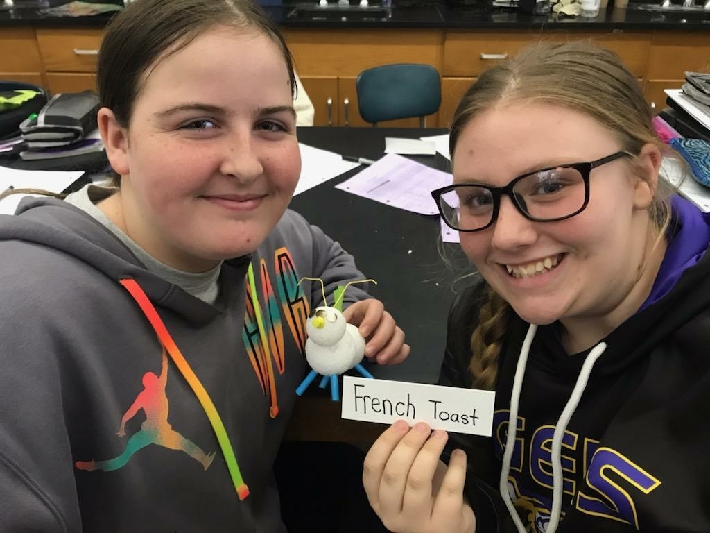 students and critter