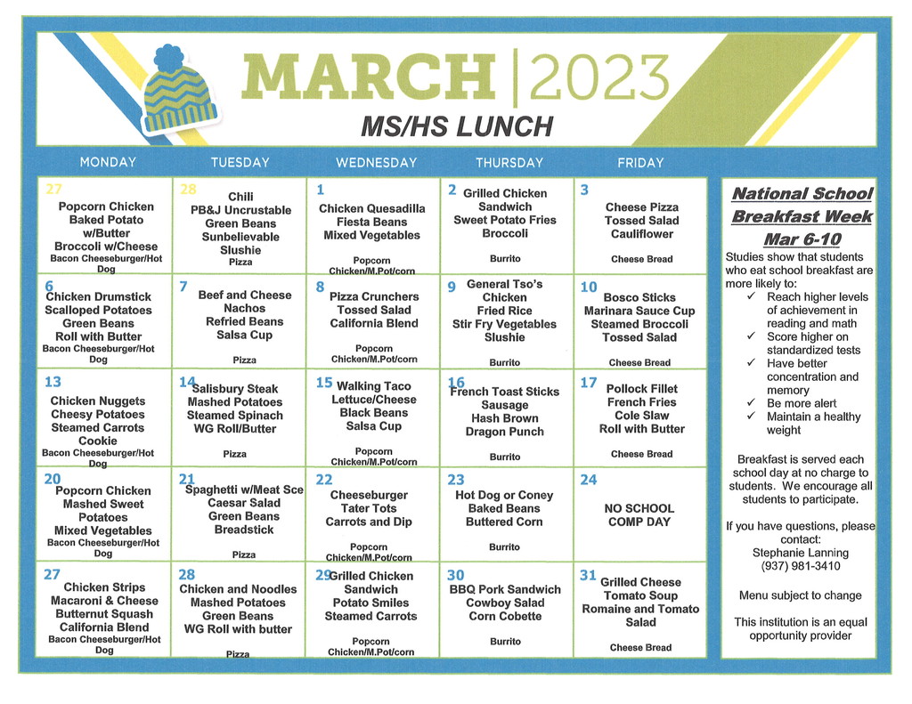 MSHS Lunch